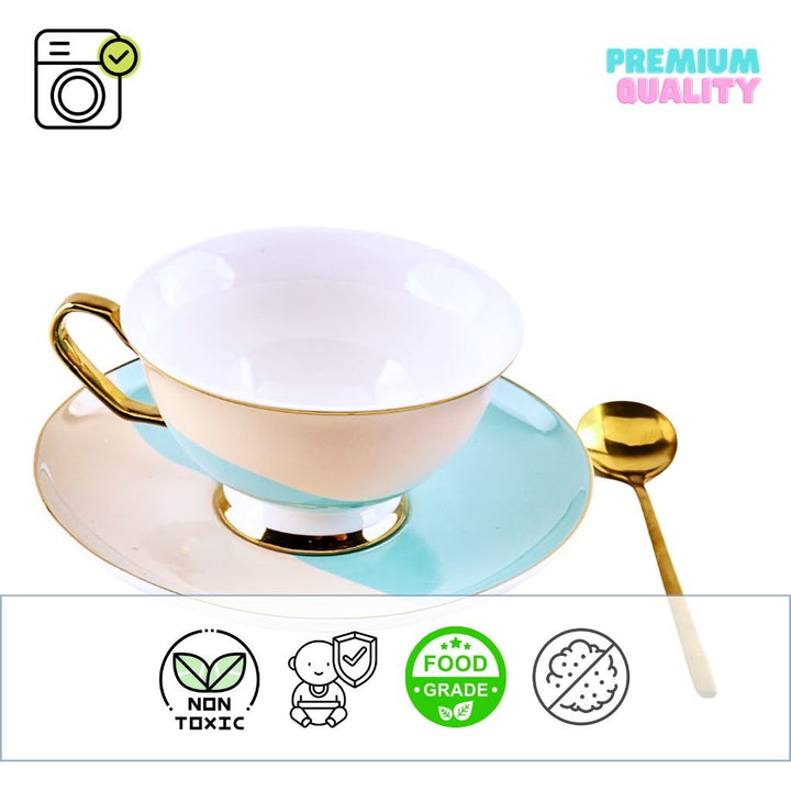 Dual Shaded Tea Cup Luxe Mugs