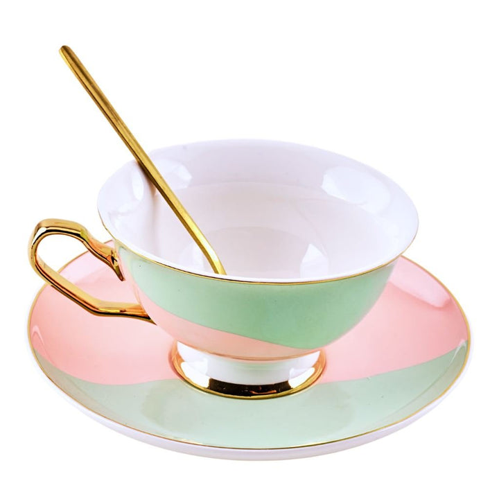 Dual Shaded Tea Cup Luxe Mugs