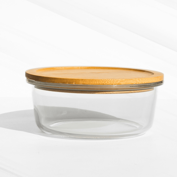 Eco - Friendly Borosilicate Glass Containers (Set of 3) – Stylish & Sustainable! Food Storage