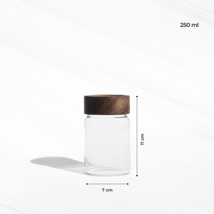 Elegant High Borosilicate Glass Jars | Premium & Air - Tight JAR