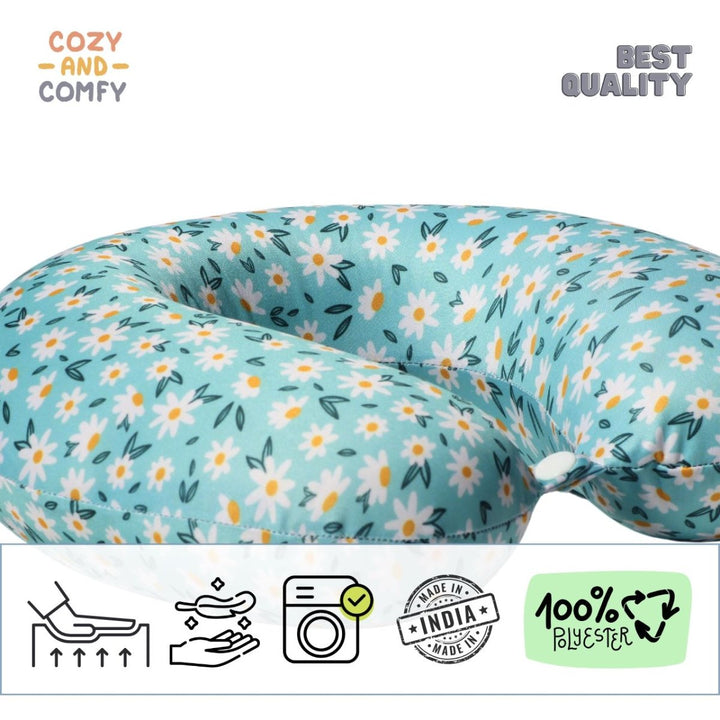 Floral Escape Memory Foam Neck Pillow! Neck Pillow