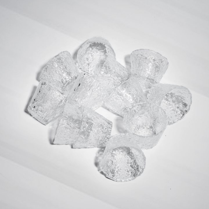 Frosted Mini Dip Bowl – Set of 12 | Stackable & Stylish Chutney Bowls Serving Trays and Bowls