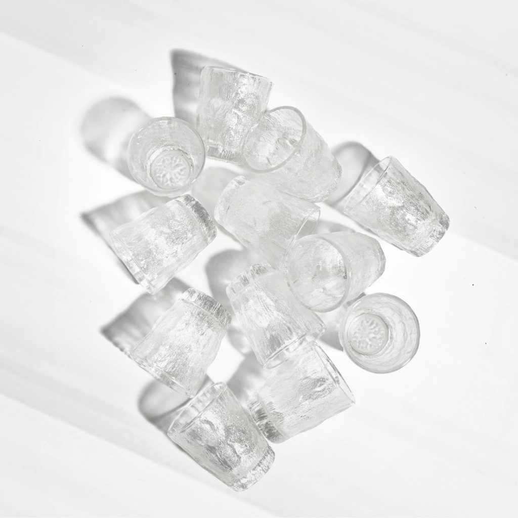 Frosted Shot Glass (Set of 12) Glass