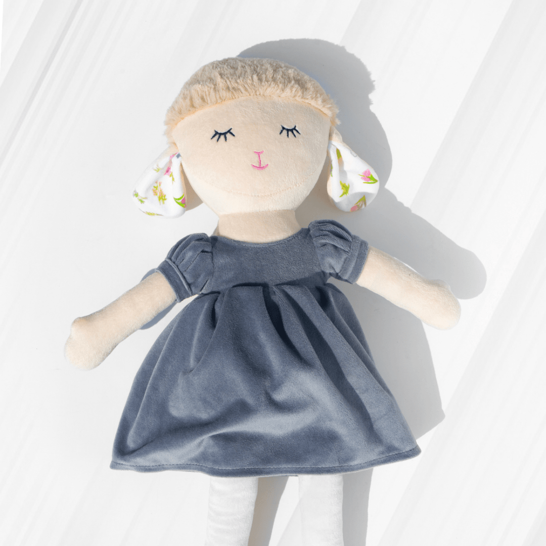Gigi Sheep Doll – Soft, Stylish & Huggable Cuteness! Soft Toys