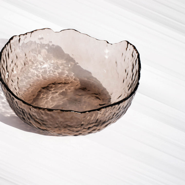 Glass Mixing Bowl - Brown, Versatile Kitchen Bowl for Everyday Use Bowls CandyFlossstores 