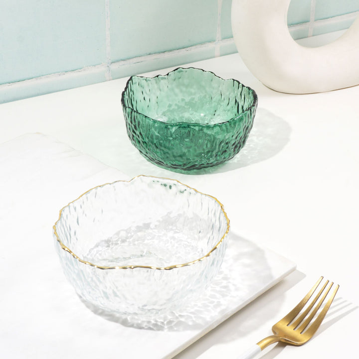 Glass Serving Bowl - Versatile Kitchenware for Salads, Pasta & More Bowls CandyFlossstores 