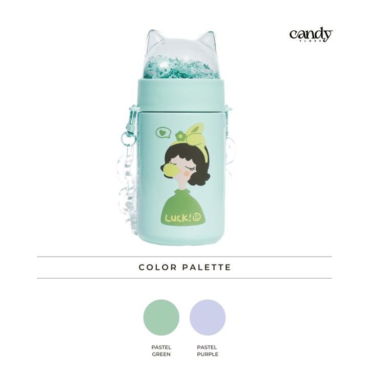 Glitter Pastel Stainless Steel Flask | 280ml Flasks