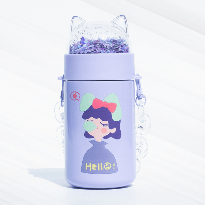 Glitter Pastel Stainless Steel Flask | 280ml Flasks