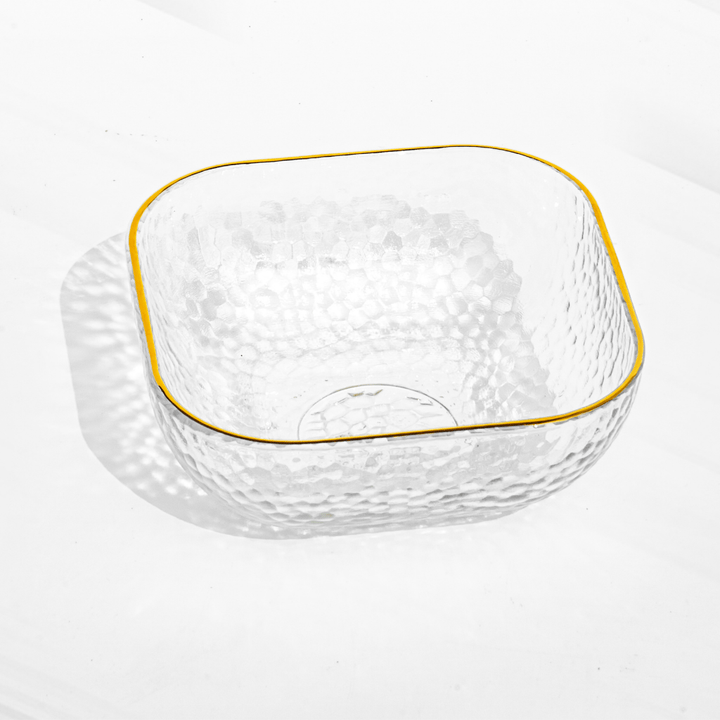 Golden Touch – Luxe Glass Bowl Bowls