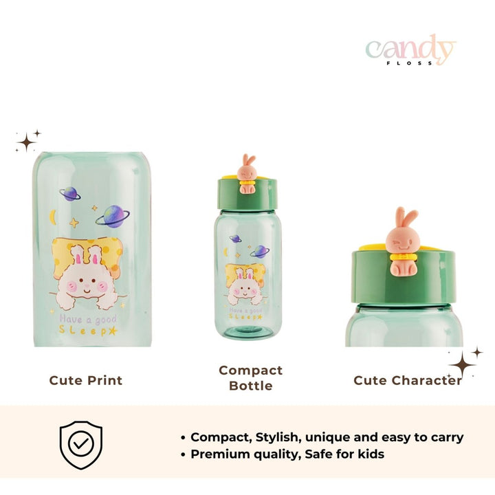 Kawaii Companion Water Bottle Plastic Bottle