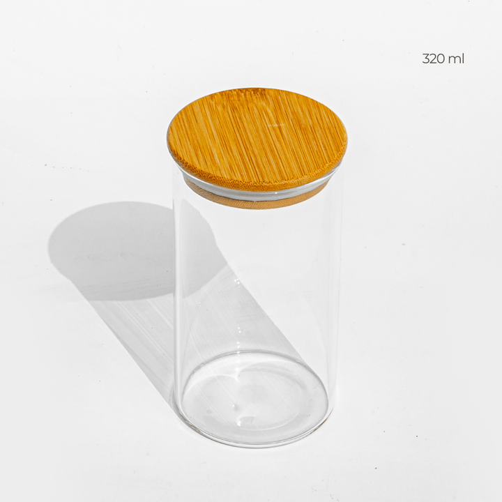 Minimalist Glass Jars (Set of 3) JAR