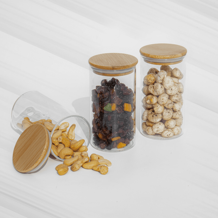 Minimalist Glass Jars (Set of 3) JAR