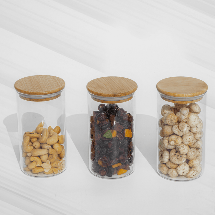 Minimalist Glass Jars (Set of 3) JAR