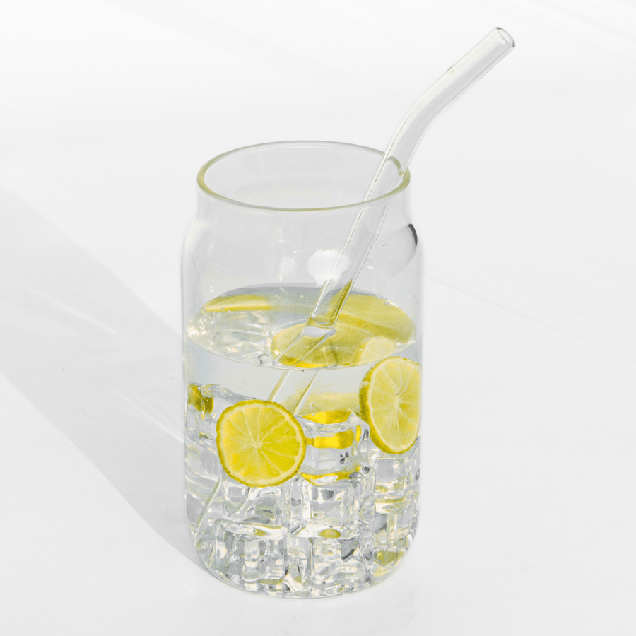 Minimalistic Glass Sipper masson jar