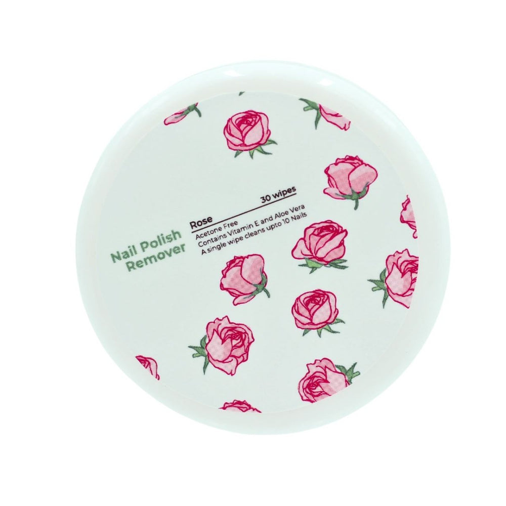 Nail polish remover wipes - Rose (30 wipes) Personal Care