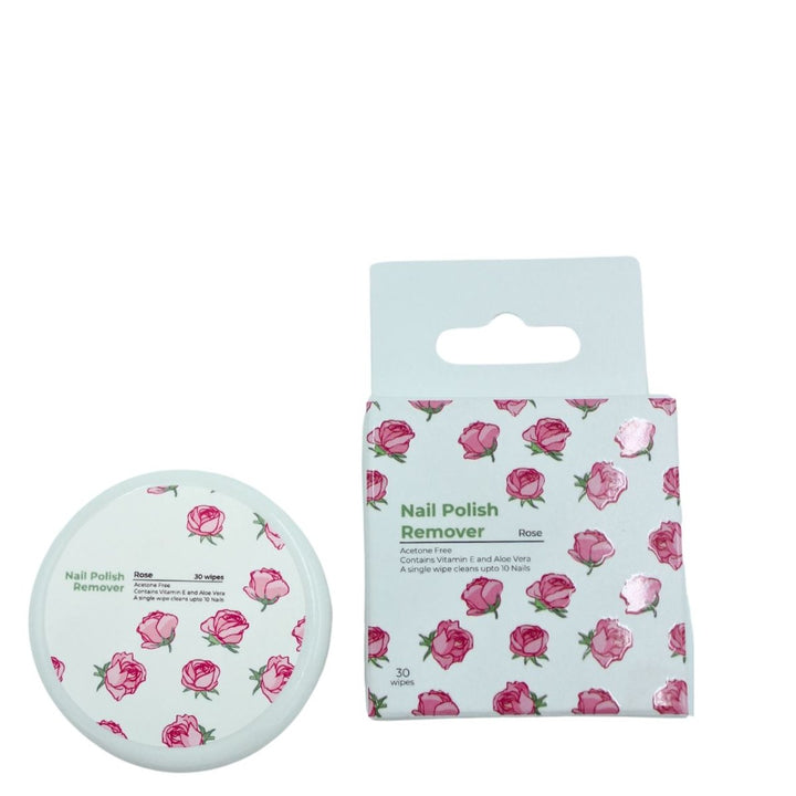 Nail polish remover wipes - Rose (30 wipes) Personal Care