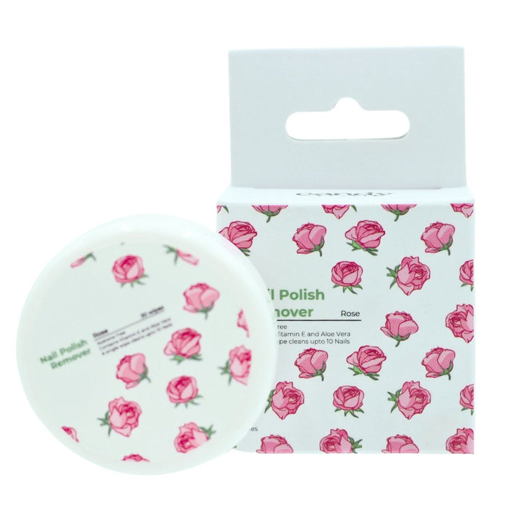 Nail polish remover wipes - Rose (30 wipes) Personal Care