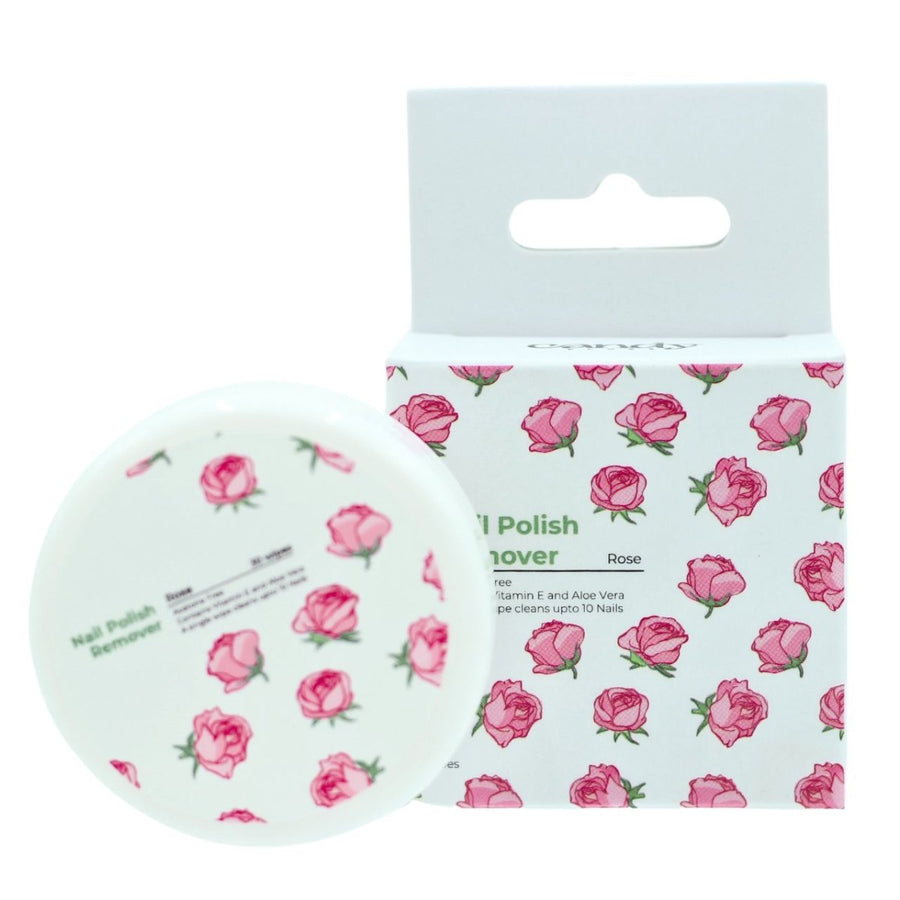 Nail polish remover wipes - Rose (30 wipes) Personal Care