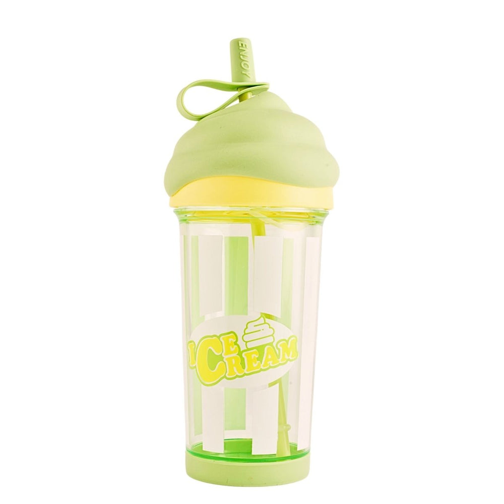 Pastel Ice Cream Sipper with Straw Sipper