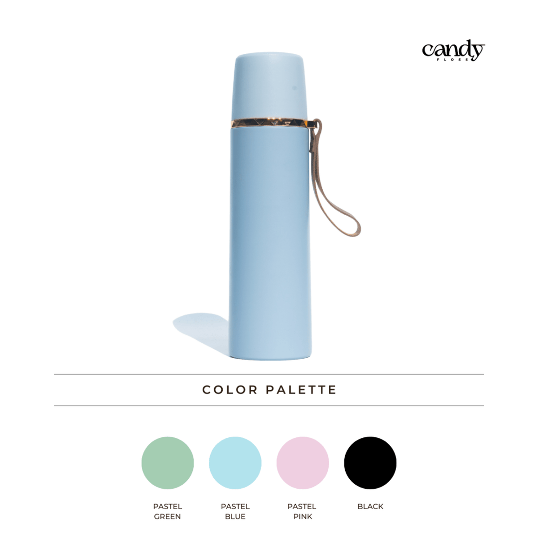 Pastel Luxe Thermos Flask | 500ml | Leakproof & Stylish Flasks