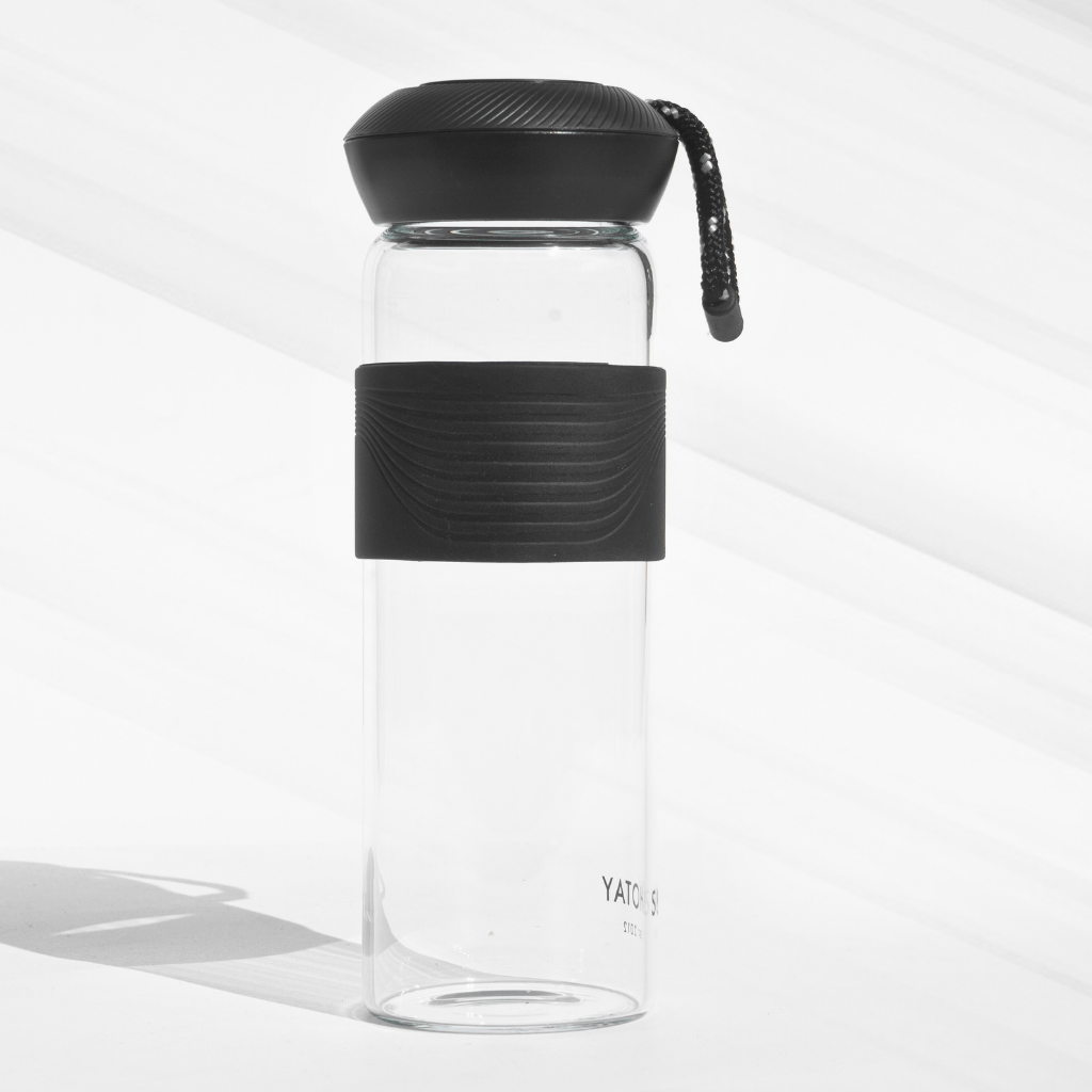 Premium Borosilicate Glass Bottle – Cute, Safe & Leakproof!