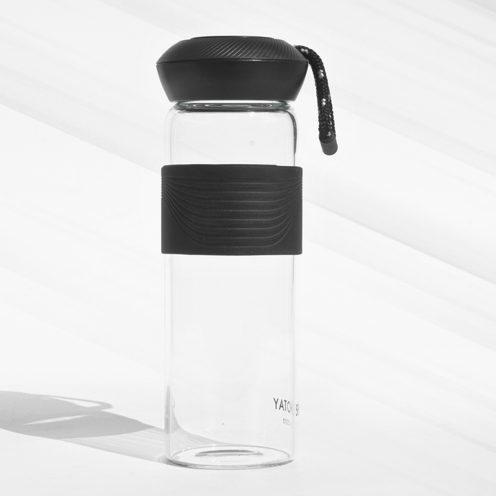 Premium Borosilicate Glass Bottle – Cute, Safe & Leakproof!