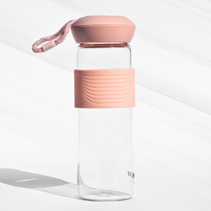 Premium Borosilicate Glass Bottle – Cute, Safe & Leakproof!