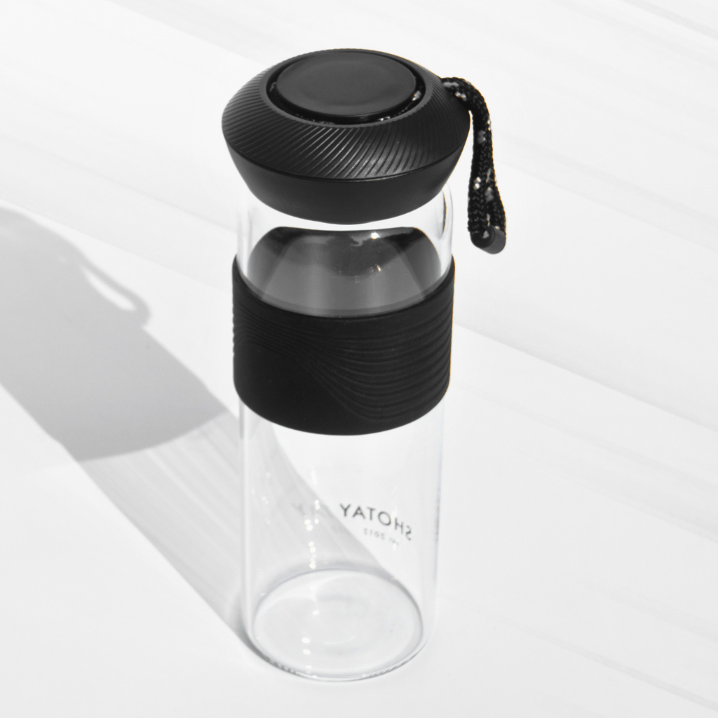 Premium Borosilicate Glass Bottle – Cute, Safe & Leakproof!