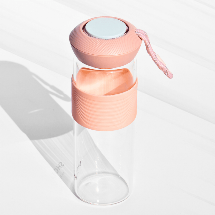 Premium Borosilicate Glass Bottle – Cute, Safe & Leakproof!