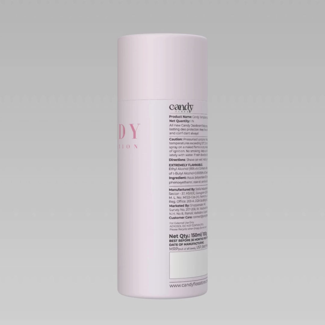 Candy Temptation Deodorant - Innocence: Embrace Your Freshness