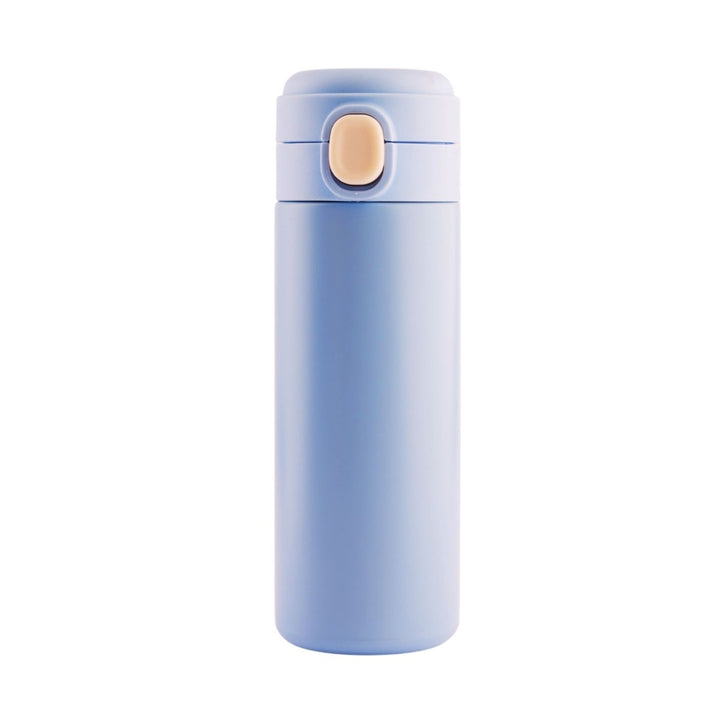 Push Button Stainless Steel Flask In Pastel Perfection Flasks