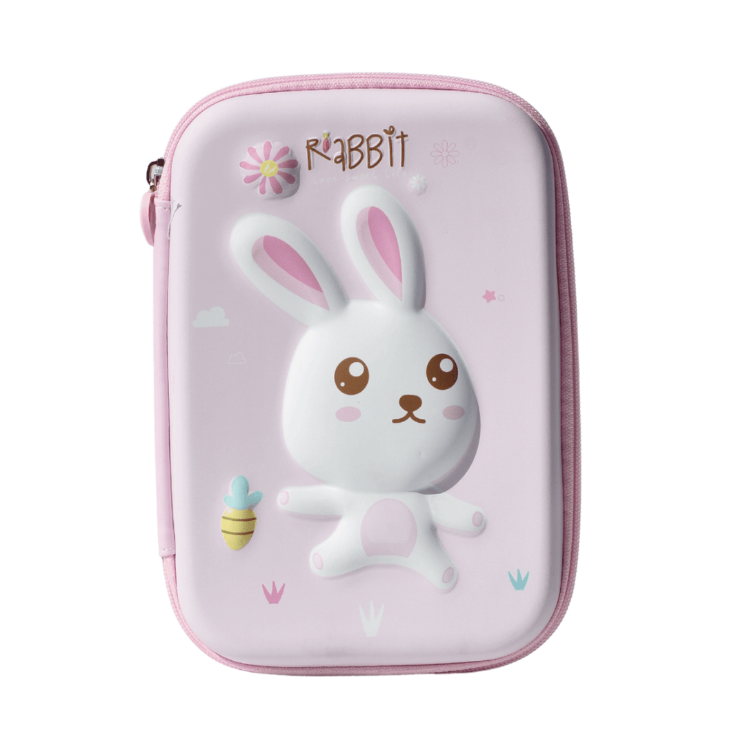 RABBIT DOUBLE SIDED PENCIL CASE Pen & Pencil case