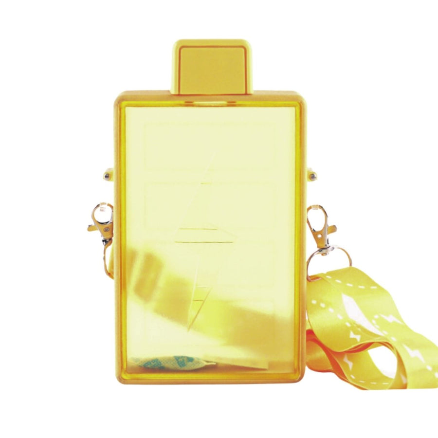Rectangular Water Bottle : Sleek Hydration Plastic Bottle