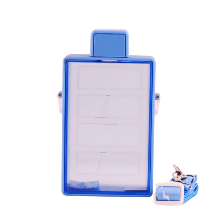 Rectangular Water Bottle : Sleek Hydration Plastic Bottle