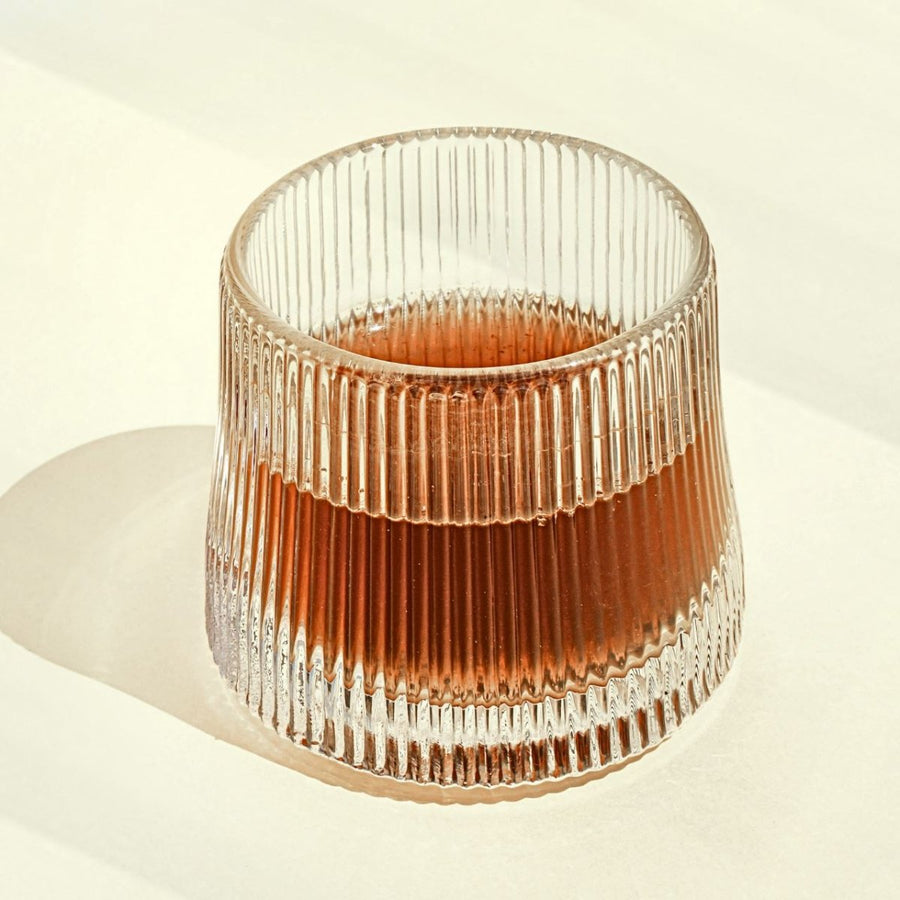 Rotating Stripe Glass - Elevate Every Sip (Set of 6) Glass