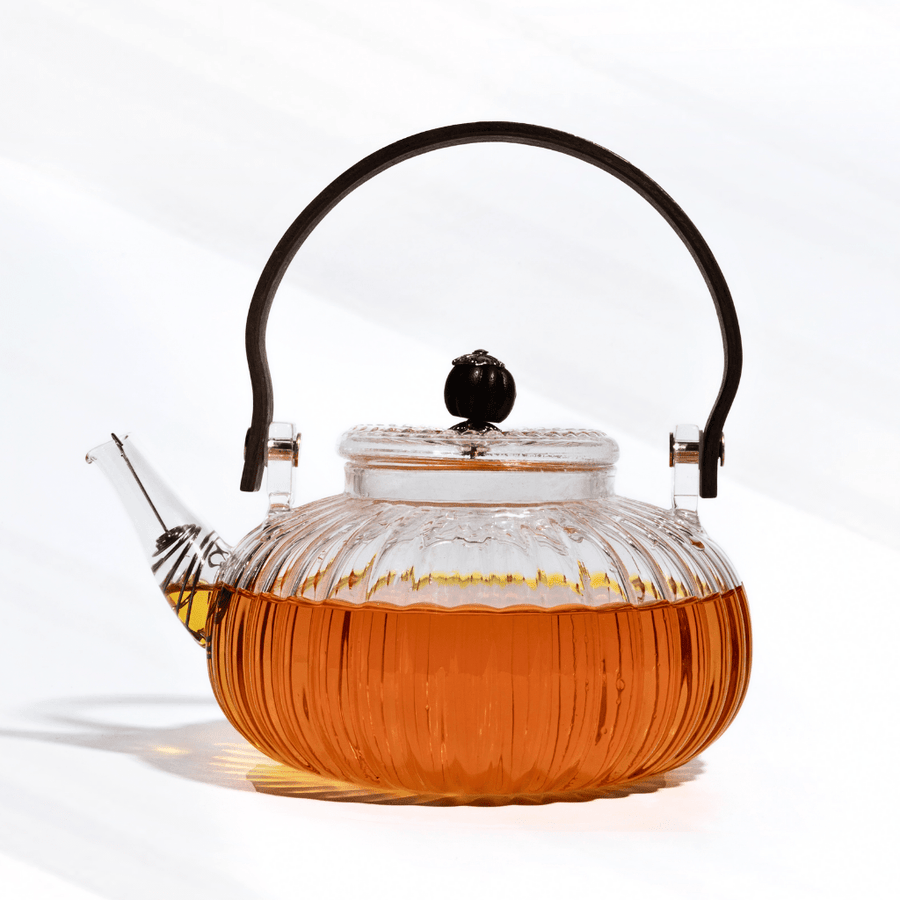 Rustic Charm - Elegant Glass Kettle Kettle
