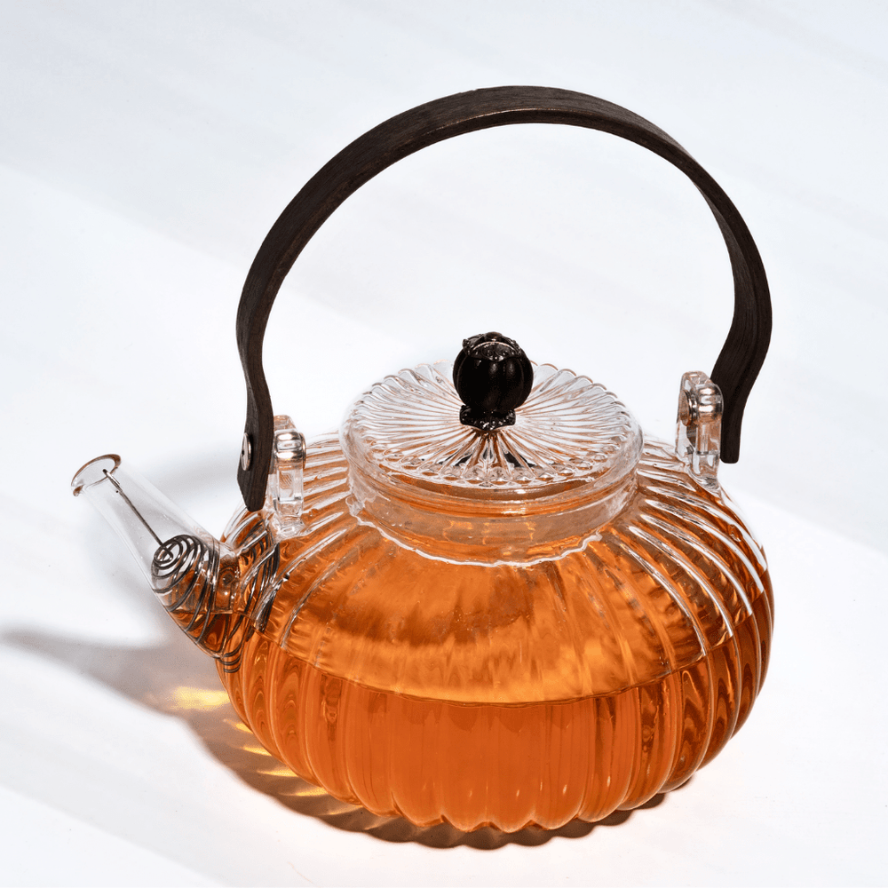 Rustic Charm - Elegant Glass Kettle Kettle