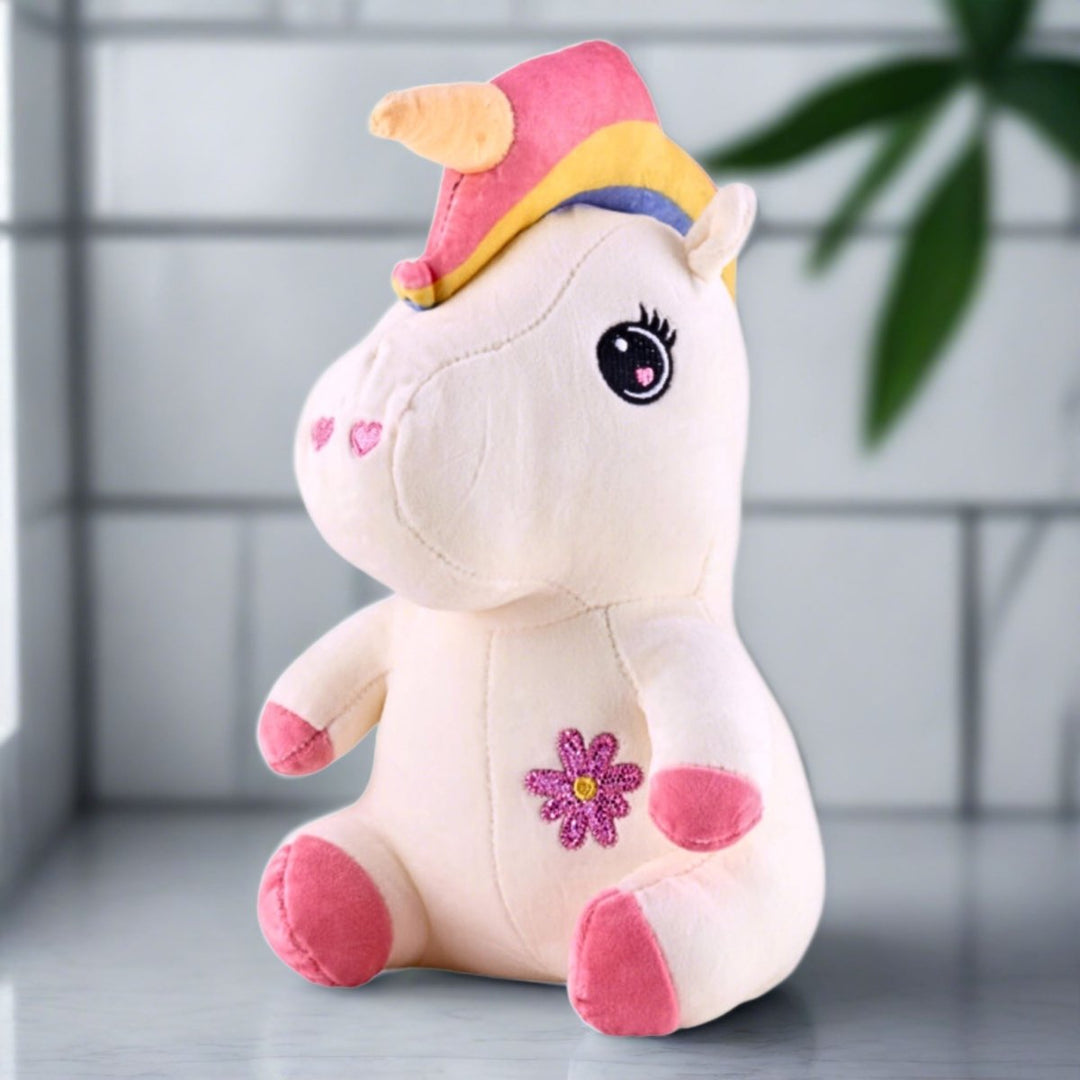 Sitting Unicorn Plush Toy - 31 CM Soft Toys