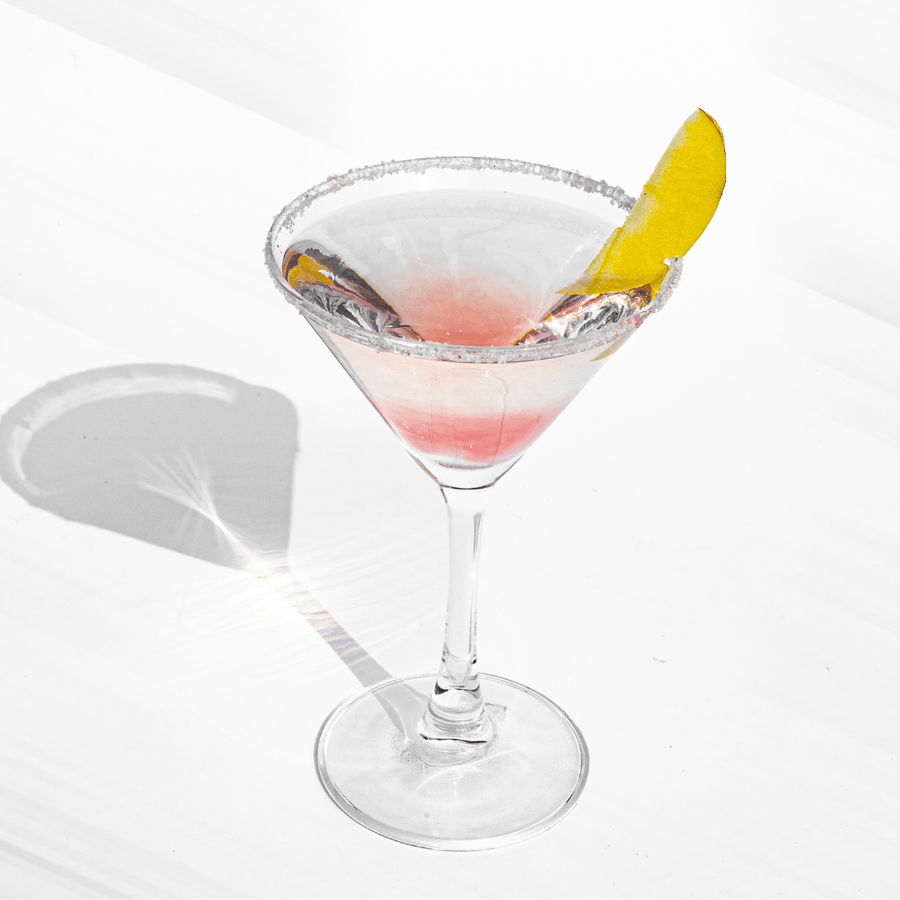 Slender Sparkle - Elegant Martini Glass (Set of 6) Glass