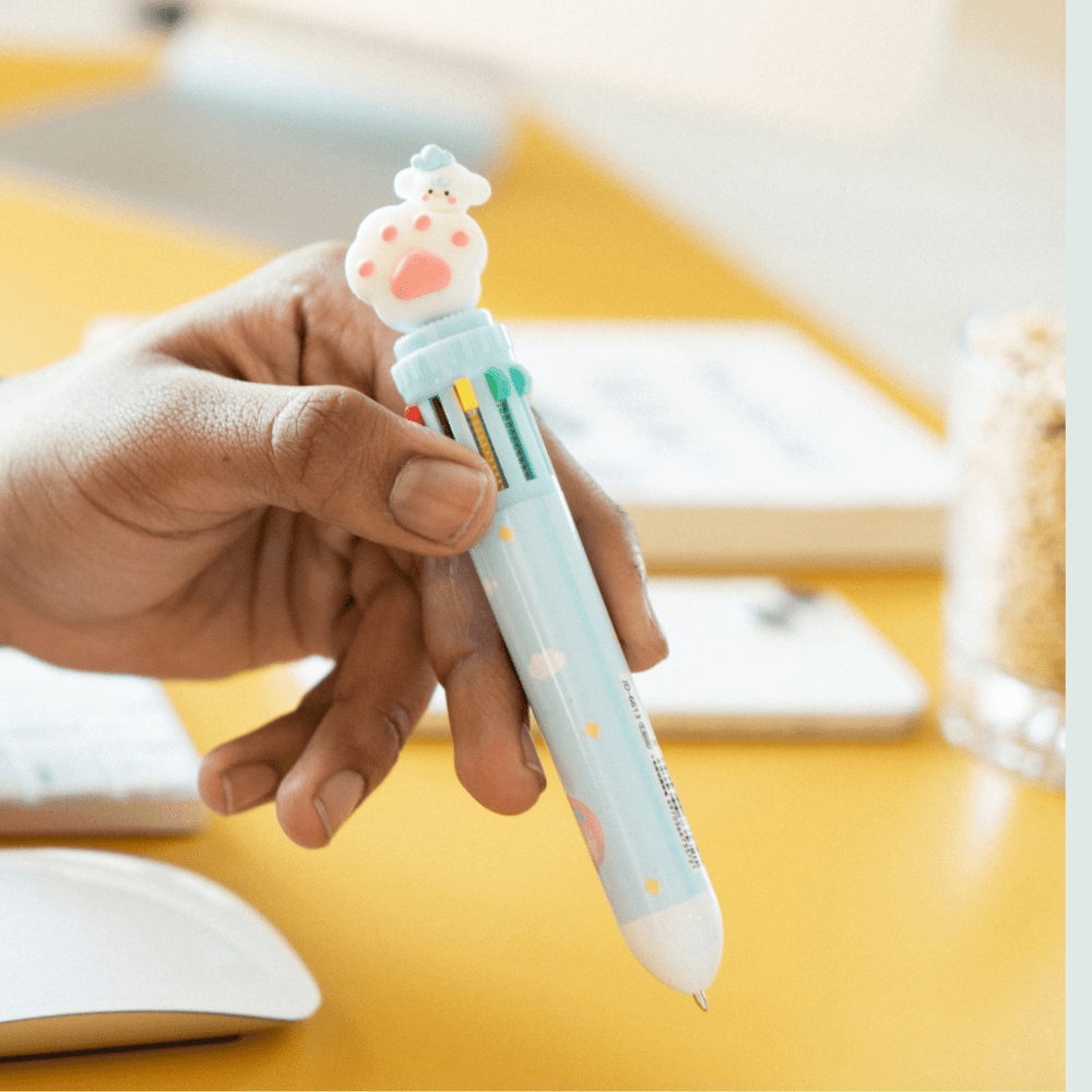 Spcae Multi Shade Cute Pen (Pack of 2) Pen