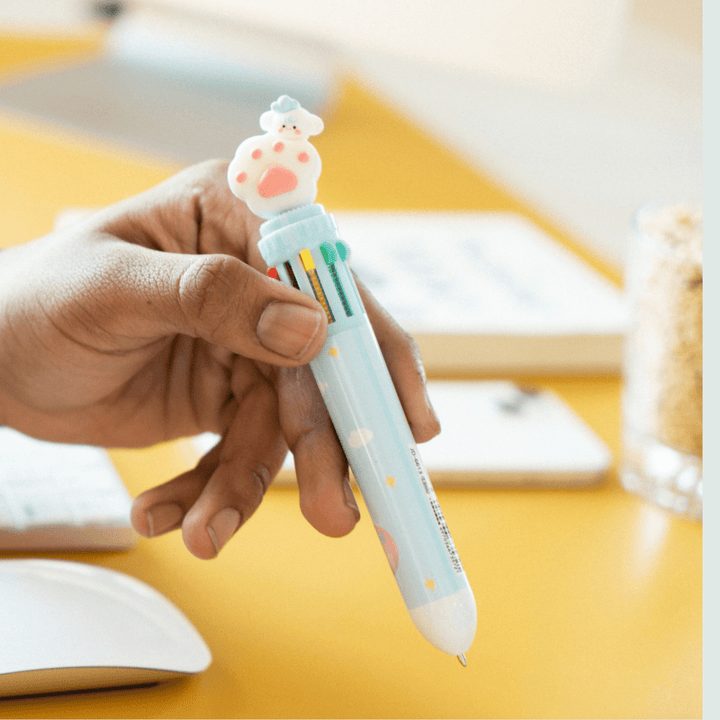 Spcae Multi Shade Cute Pen (Pack of 2) Pen