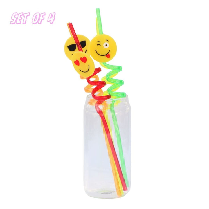 SPIRAL STRAW - SET OF 4 Serving Cutlery