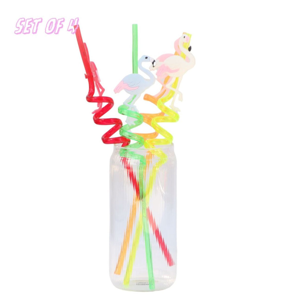 SPIRAL STRAW - SET OF 4 Serving Cutlery