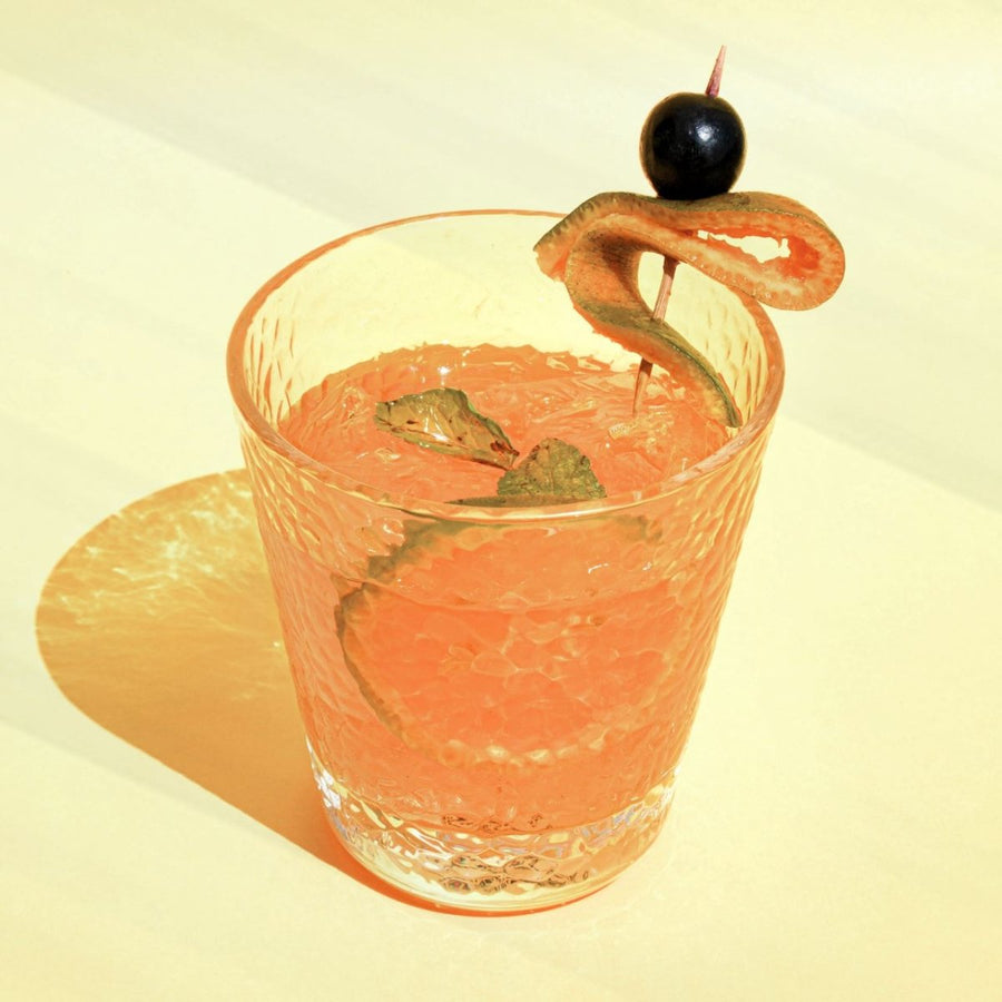 Textured Delight : The Elevated Whiskey Glass (Set of 6) Glass