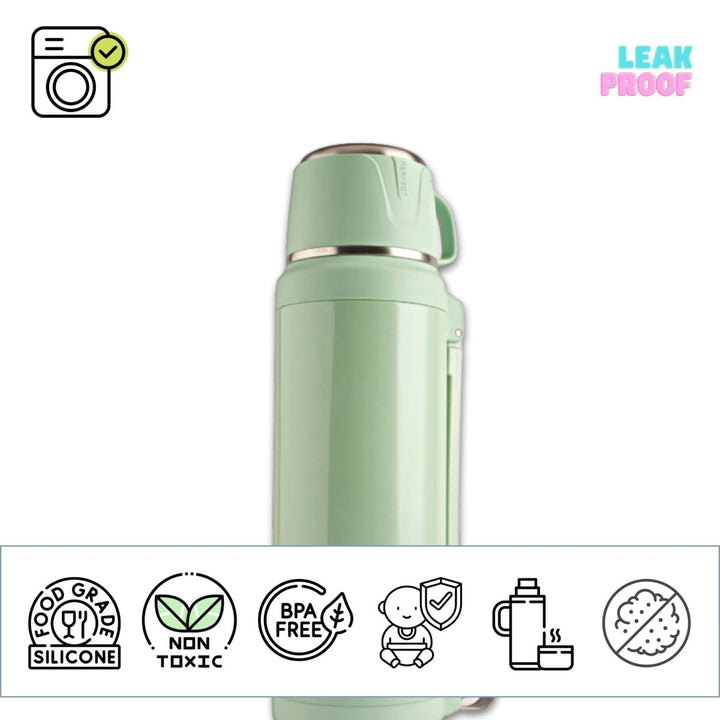 The All - Day Leakproof Flask With a Cup Flasks