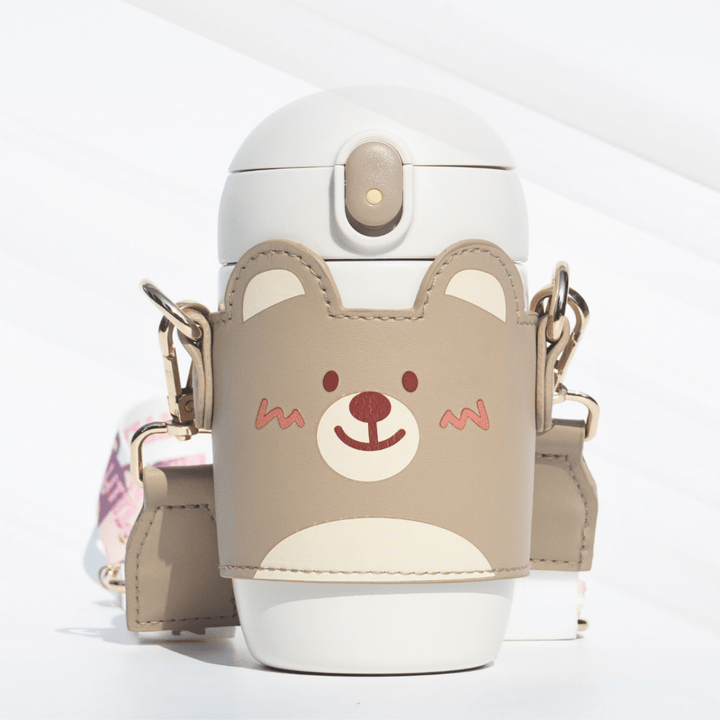 The Cuddly Carry Flask - Stay Hydrated, Stay Cute! Flasks