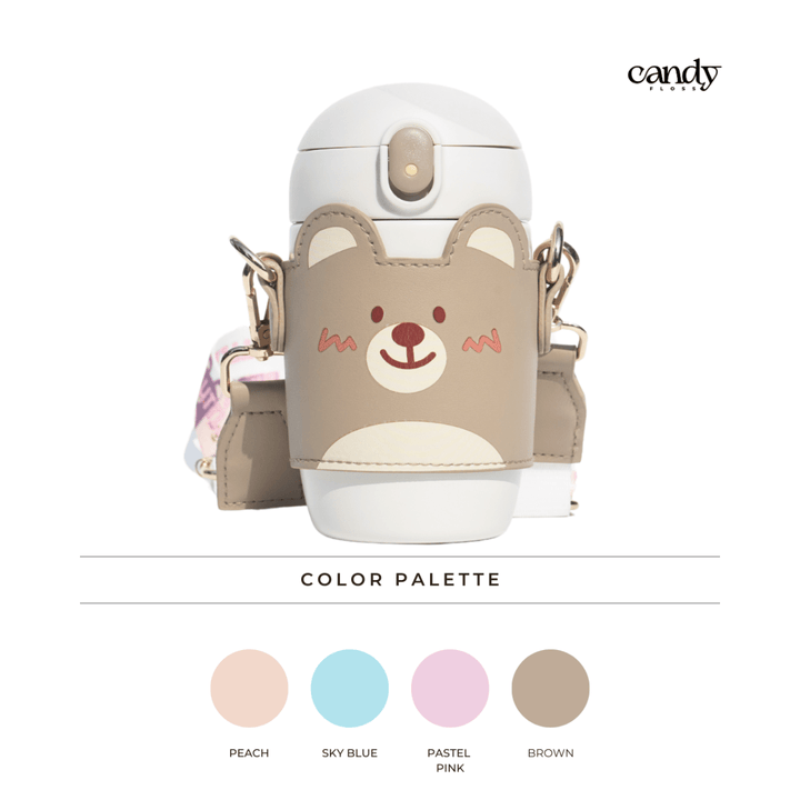 The Cuddly Carry Flask - Stay Hydrated, Stay Cute! Flasks