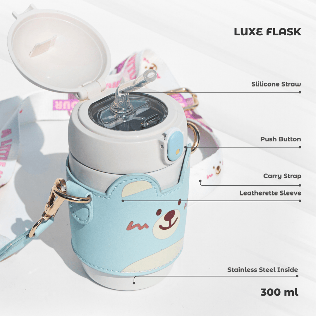 The Cuddly Carry Flask - Stay Hydrated, Stay Cute! Flasks