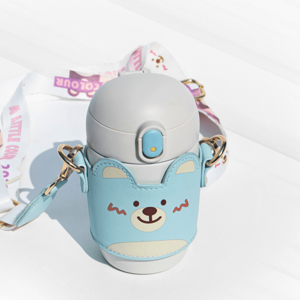 The Cuddly Carry Flask - Stay Hydrated, Stay Cute! Flasks