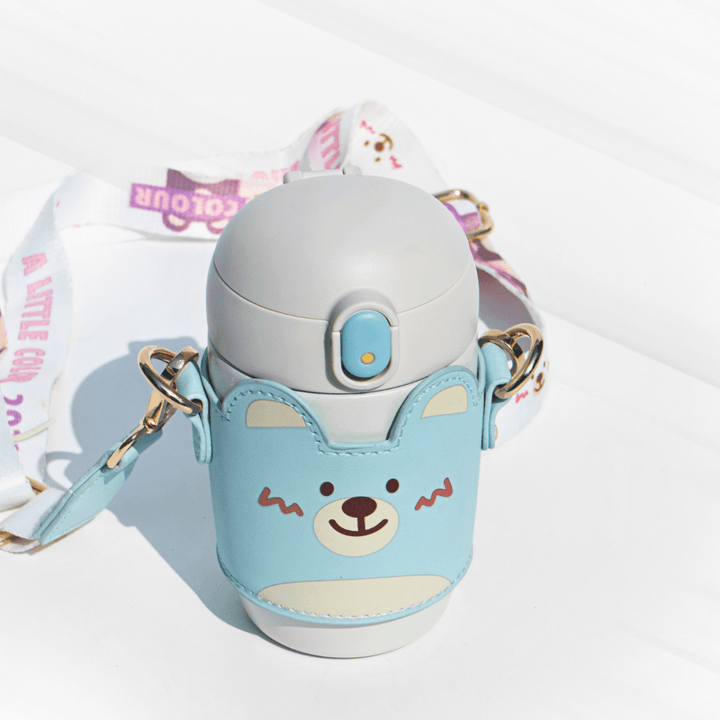 The Cuddly Carry Flask - Stay Hydrated, Stay Cute! Flasks